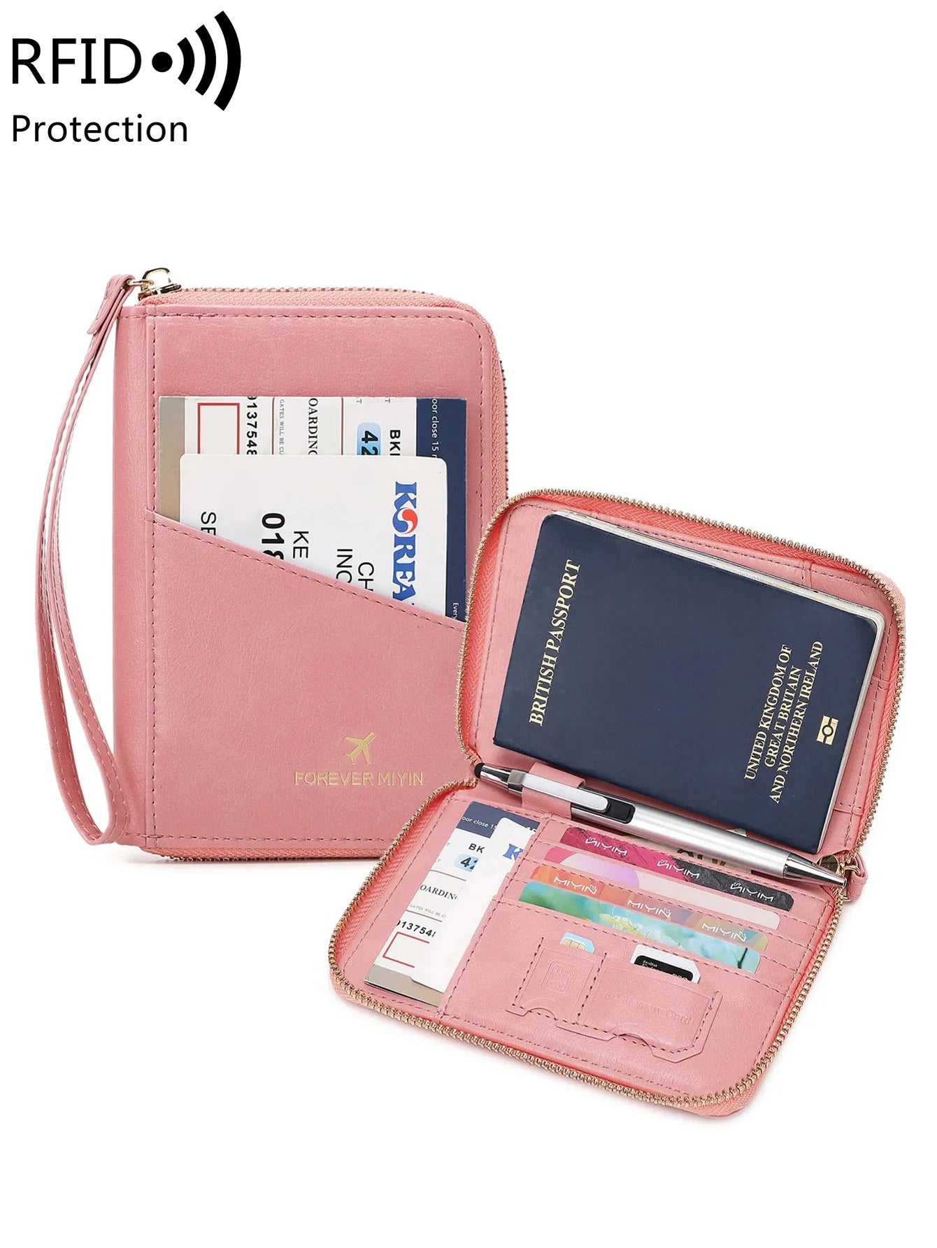 Retro Passport Bag