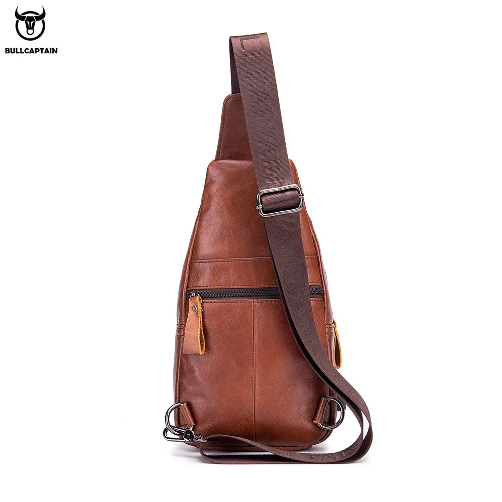 Bullcaptain Leather Slig Bag