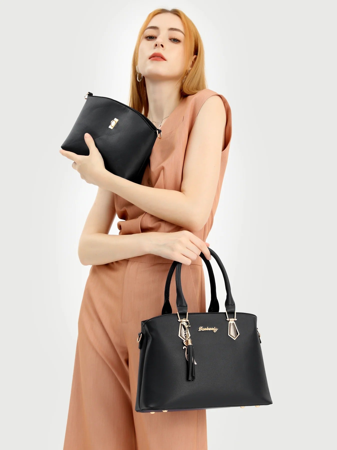 Shoulder Bag With Messenger Bag