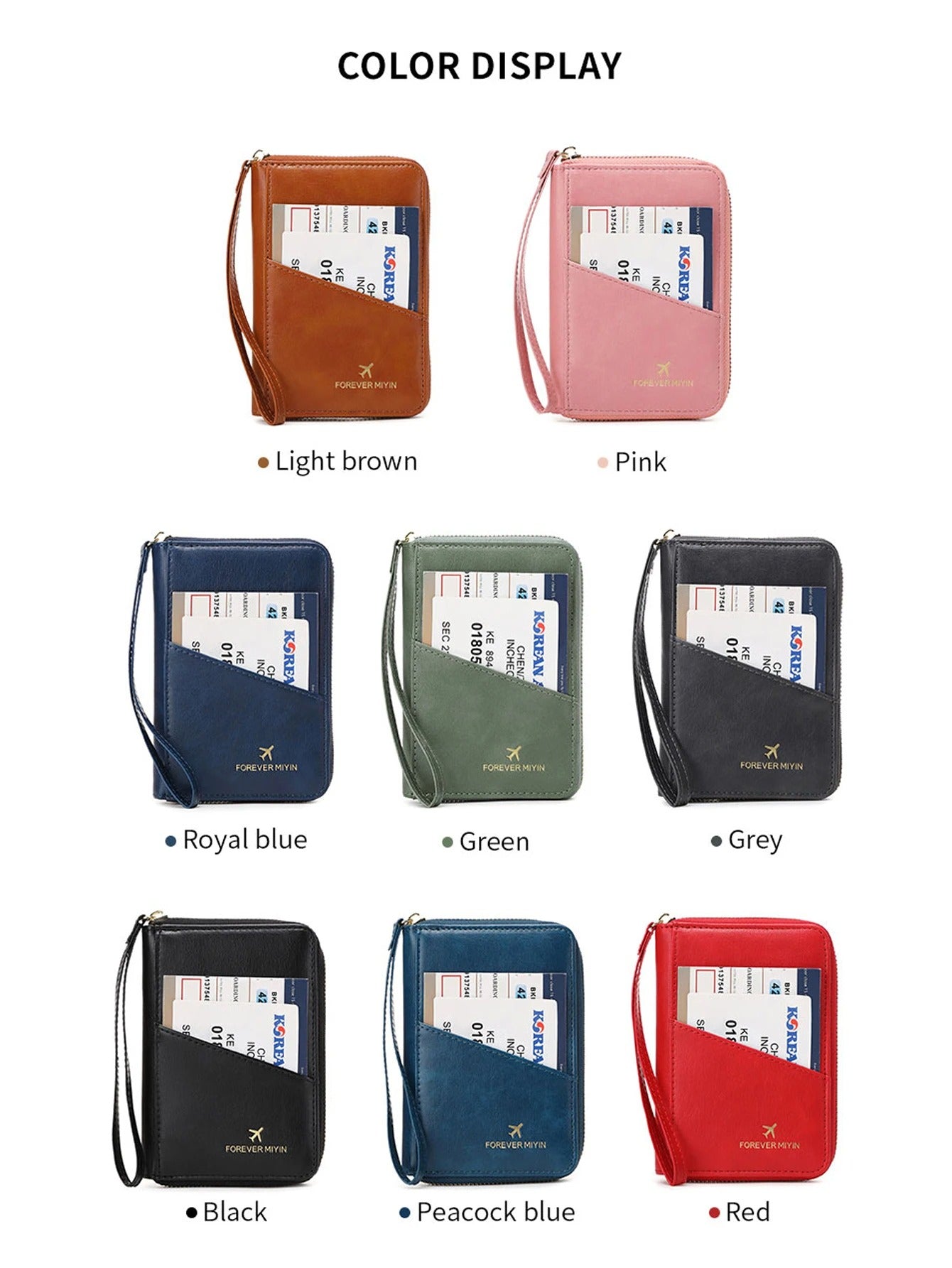 Retro Passport Bag
