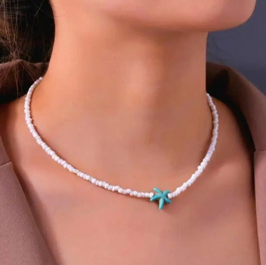 Layered Beads Choker Necklace