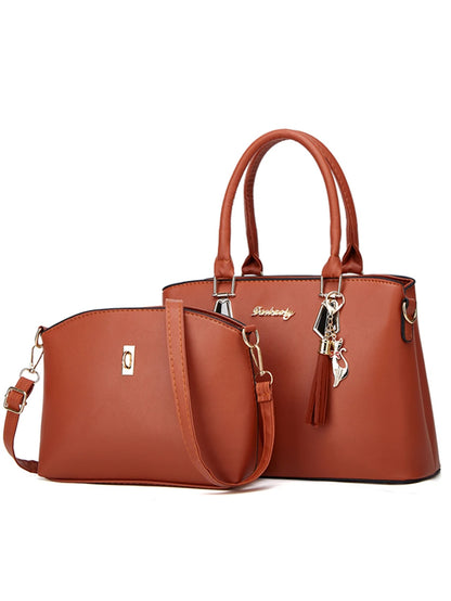 Shoulder Bag With Messenger Bag