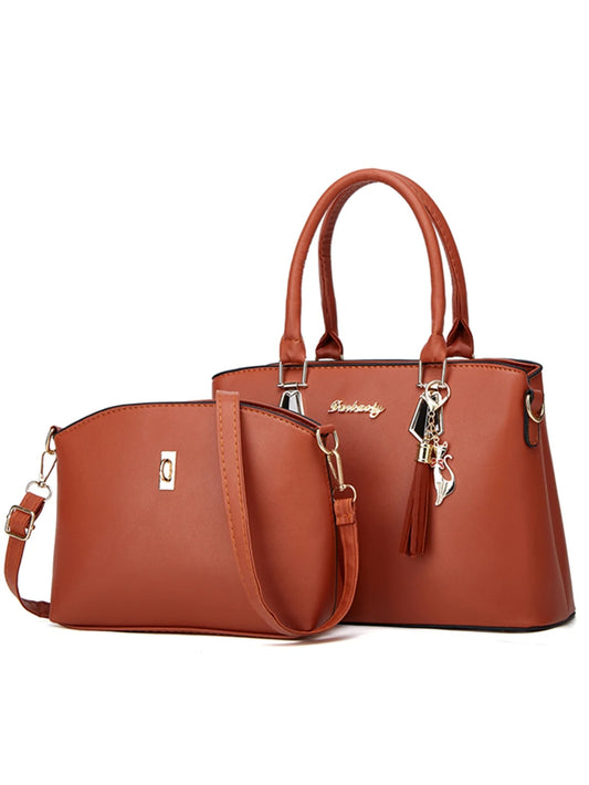 Shoulder Bag With Messenger Bag