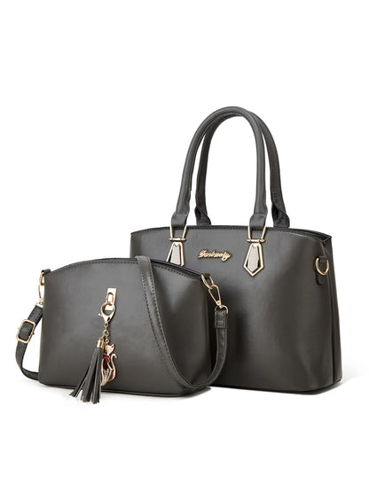 Shoulder Bag With Messenger Bag