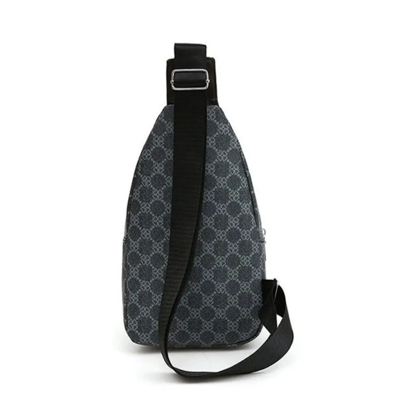 PU Leather Crossbody Chest Bag