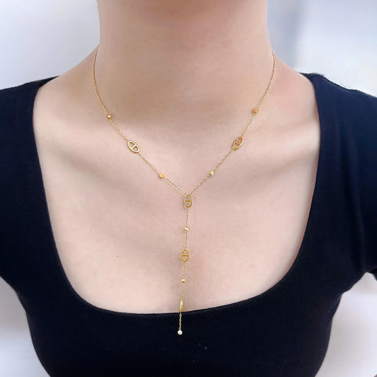 "Y" Chain Non Fading French Exquisite