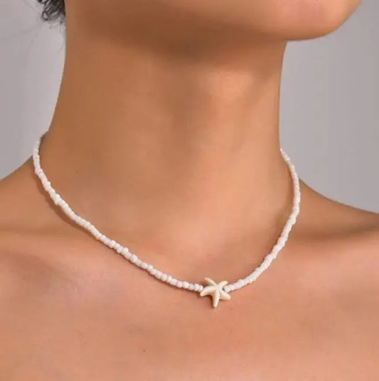 Layered Beads Choker Necklace