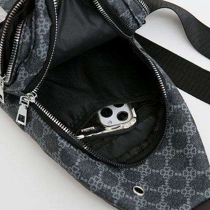PU Leather Crossbody Chest Bag