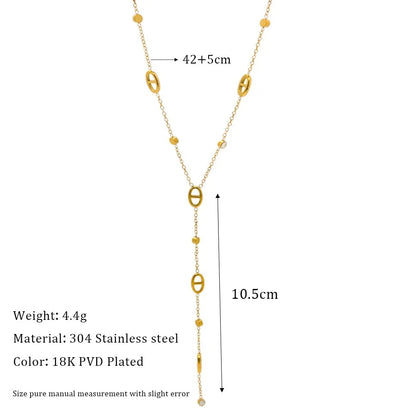 "Y" Chain Non Fading French Exquisite